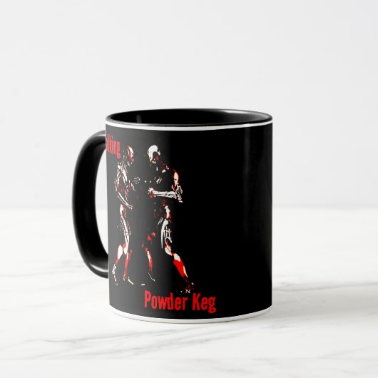 Walkpulver Tasse (Vorderseite Links)
