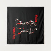 Walkpulver Wandteppich (Vorderseite (Horizontal))