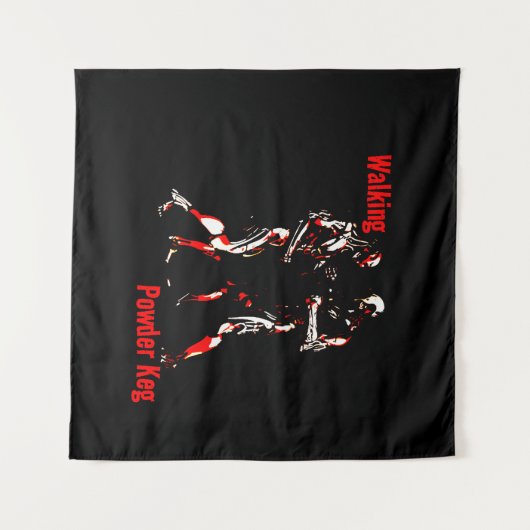 Walkpulver Wandteppich (Vorderseite (Horizontal))