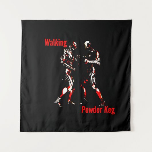 Walkpulver Wandteppich (Vorderseite)