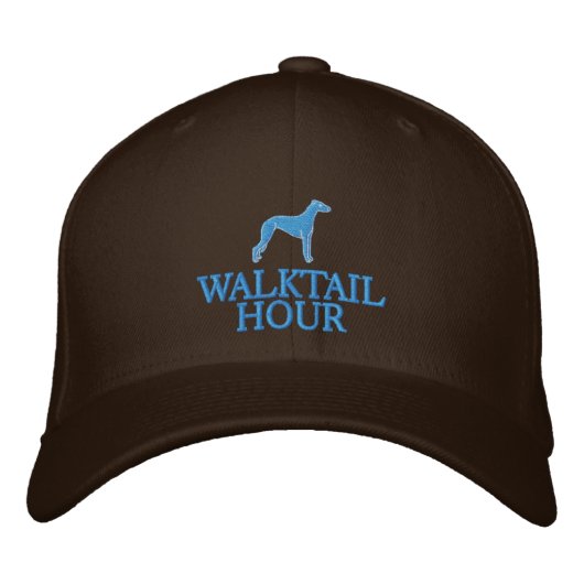 WalkTail Hour Cap Bestickte Baseballkappe (Vorderseite)