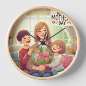 Walkuhr für den Muttertag Uhr (Vorderseite)