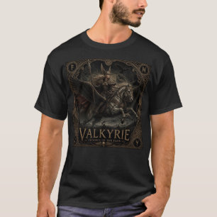 Walküre Chooser der Gefallenen Nordische Mythologi T-Shirt