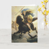 Walküre Karte (Gelbe Blume)