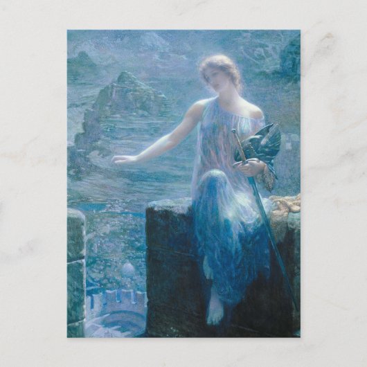 Walküre-Wache Edward Robert Hughes Postkarte (Vorderseite)