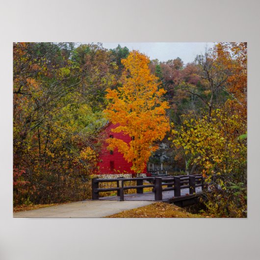 Walkway Bridge bis Alley Mill Poster (Vorne)