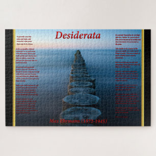 Walkway onto the ocean with wooded pillions puzzle