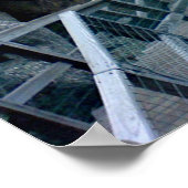 Walkway, Plymouth, New Hampshire Poster (Ecke)