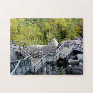 Walkway, Plymouth, New Hampshire Puzzle