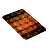 Wall Abstrakt Art Premium Magnet (Rechte Seite)