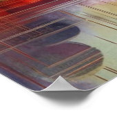 Wall Art, Abstrakt, modern, Poster (Ecke)