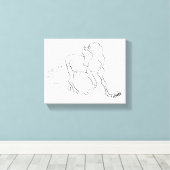 Wall Art: Arabian Leinwanddruck (Insitu (Holzboden))