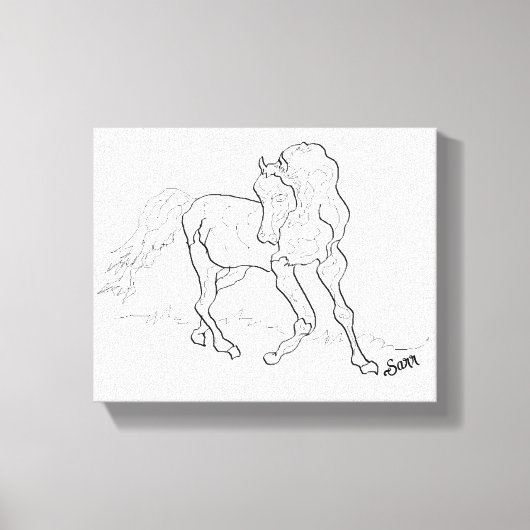 Wall Art: Arabian Leinwanddruck (Vorderseite)