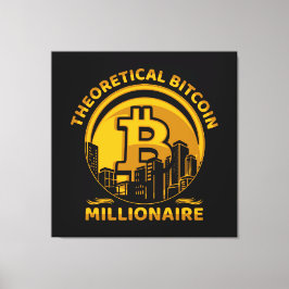 Wall Art Bitcoin Leinwanddruck