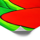 Wall Art Blume Poster (Ecke)