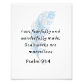 Wall Art - Christliche Wohngestaltung Fotodruck (Vorne)