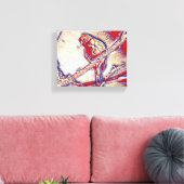 Wall Art Creation: Eine Reise in Brushstrikes" Leinwanddruck (Insitu (Wohnzimmer))