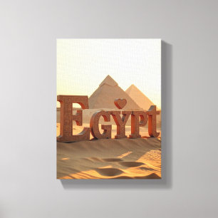 Wall Art & Décor Ägypten Leinwanddruck