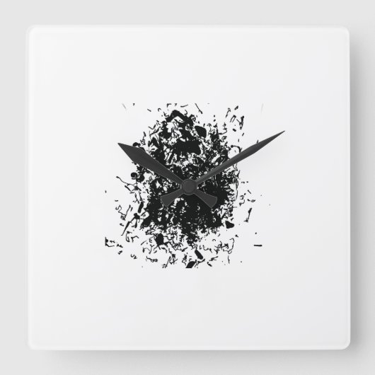 Wall Art & Décor > Clocks Quadratische Wanduhr (Vorderseite)