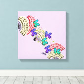 Wall Art: Die offene Luft Leinwanddruck (Insitu (Holzboden))