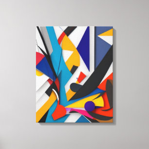 Wall Art Empowerment Bunter Pop Leinwanddruck