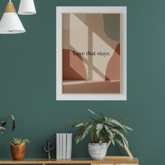 Wall Art-Eternal love Poster (Wohnzimmer 1)