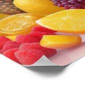 Wall Art exotische Früchte Plakat (Ecke)