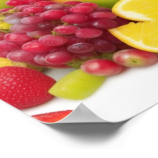 Wall Art exotische Früchte Plakat (Ecke)