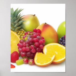 Wall Art exotische Früchte Plakat