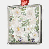 Wall Art Floral Ornament Aus Metall (Links)