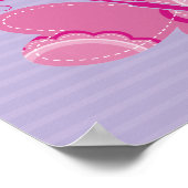 WALL ART: Flutterby-Schmetterling 3 Poster (Ecke)