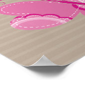 WALL ART: Flutterby-Schmetterling 5 Poster (Ecke)