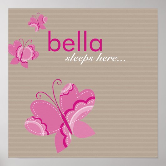 WALL ART: Flutterby-Schmetterling 5 Poster (Vorne)