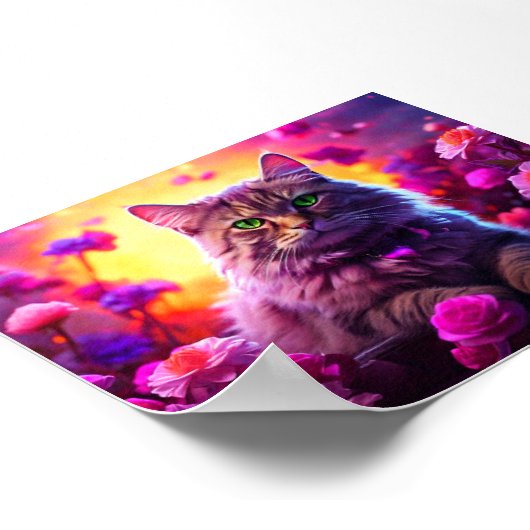 Wall Art for Cat Lovers Poster (Ecke)