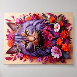 Wall Art for Cat Lovers Poster