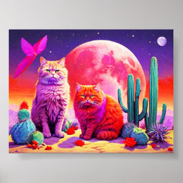 Wall Art for Cat Lovers Poster
