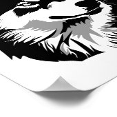 Wall-Art-Hundeliebhaber Poster (Ecke)