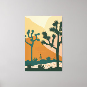 Wall Art Joshua Tree Nationalpark Splendor Leinwanddruck