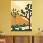 Wall Art Joshua Tree Nationalpark Splendor Leinwanddruck (Insitu (Wohnzimmer))