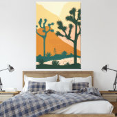 Wall Art Joshua Tree Nationalpark Splendor Leinwanddruck (Insitu (Schlafzimmer))