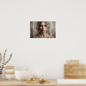 Wall Art, Le Femme, Lady Behind the Lace, Poster (Küche)
