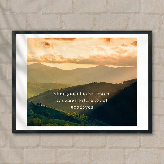 Wall-Art-Lebensmotivation Zitat-Poster Poster