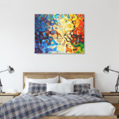 Wall Art Leinwanddruck (Insitu (Schlafzimmer))