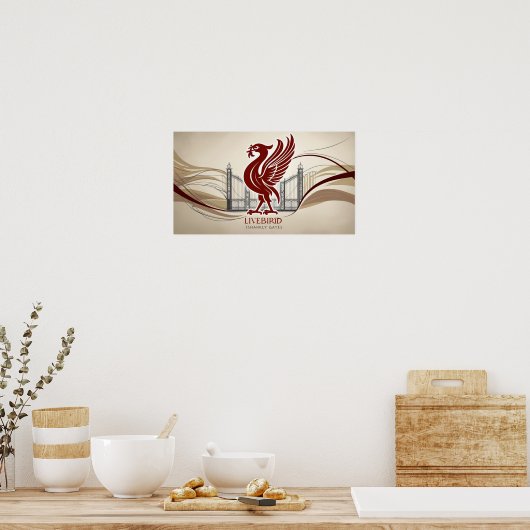 Wall Art Liverpool Poster (Küche)