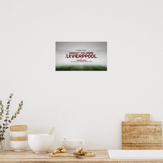 Wall Art Liverpool Poster (Küche)