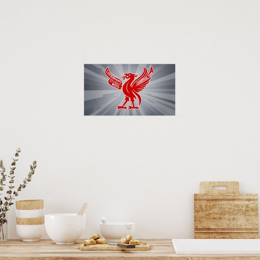Wall Art Liverpool Poster (Küche)