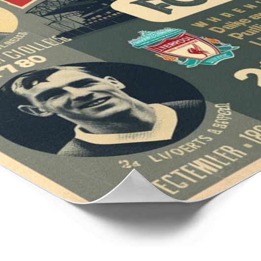 Wall Art Liverpool Poster (Ecke)