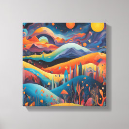 Wall Art mit großer Fantasie Leinwanddruck