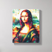 WALL ART Mona Lisa Leinwanddruck (Vorderseite)