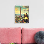 WALL ART Mona Lisa Leinwanddruck (Insitu (Wohnzimmer))